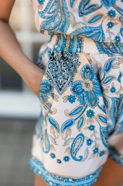 DAMES Studio Amaya Co-ords | Shorts^Short Nori | Multi print |