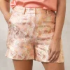 DAMES Freebird Co-ords | Shorts^Short Plume | Multi coral |