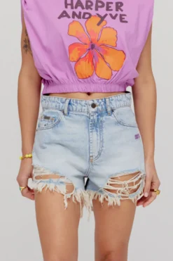 DAMES Harper u0026 Yve Co-ords | Shorts^Short Yve | Light blue | Harper & Yve