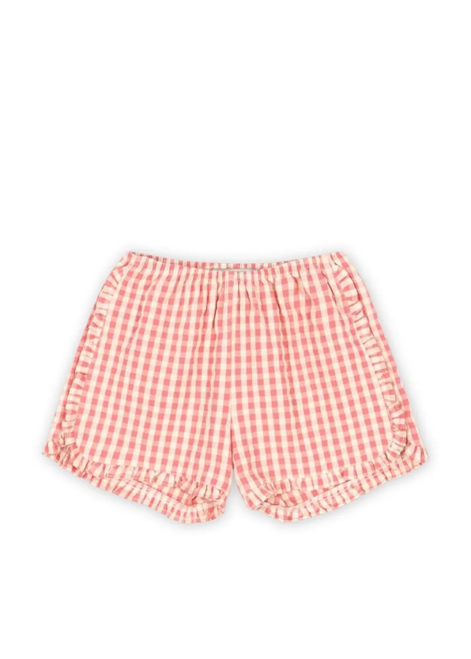 Konges Slojd Shorts^Shorts Kim frill gots | Flamingo plume check |