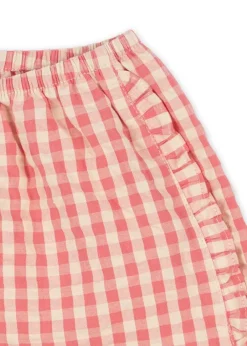 Konges Slojd Shorts^Shorts Kim frill gots | Flamingo plume check |