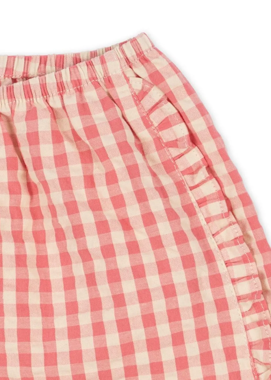 Konges Slojd Shorts^Shorts Kim frill gots | Flamingo plume check |