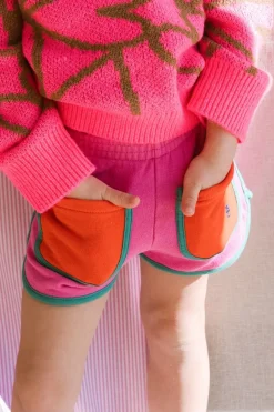 Bobo Choses Shorts^Shorts Pink color block |