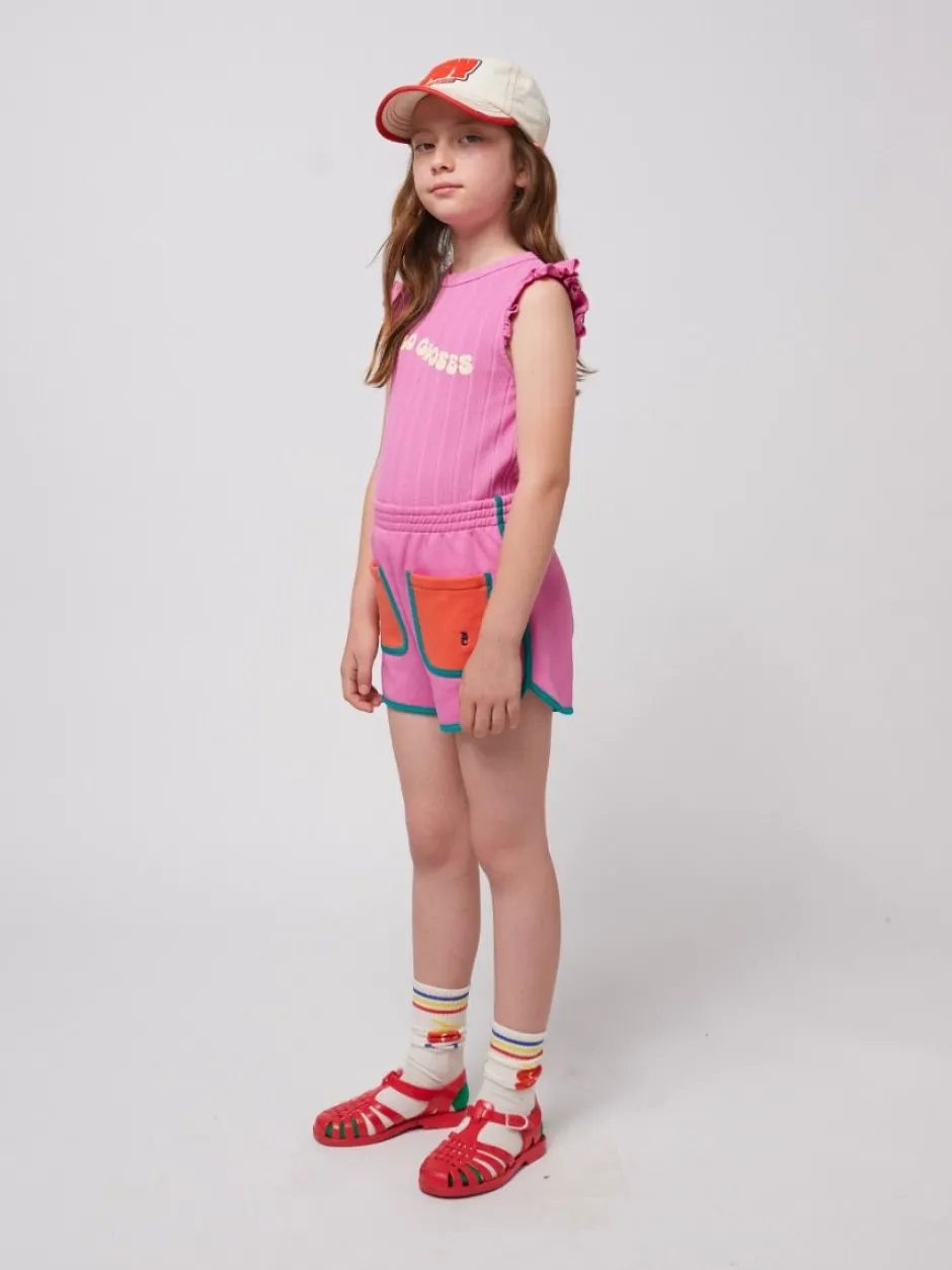 Bobo Choses Shorts^Shorts Pink color block |