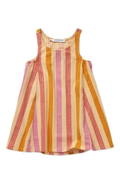 DAMES Sproet u0026 Sprout Jurken & Salopettes | Jurken^Sleeveless dress stripes | Nectarine | Sproet & Sprout