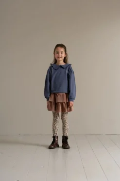 House of Jamie Truien & Vesten | Truien & Vesten^Sweater collar Balloon | Stardust blue |