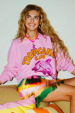 DAMES Harper u0026 Yve Vesten | Vesten & Truien^Sweater Dolphin | Sweet pink | Harper & Yve