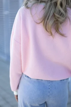 DAMES Studio Poespas Snøpskes^Sweater Strawberry milkshake |