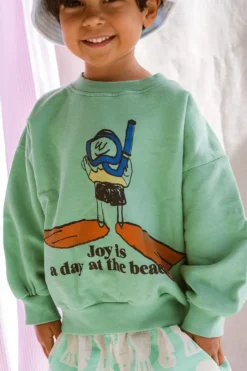 Bobo Choses Truien & Vesten^Sweatshirt A day at the beach |