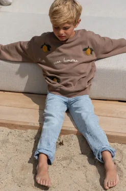 Konges Slojd Truien & Vesten^Sweatshirt Lou Gots | Lemon |