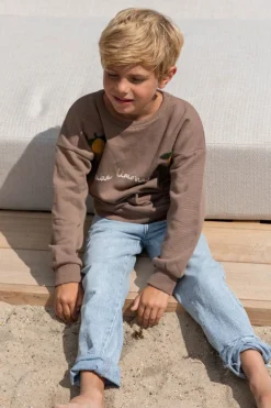 Konges Slojd Truien & Vesten^Sweatshirt Lou Gots | Lemon |