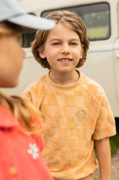 DAMES Sproet u0026 Sprout Co-ords | Co-ords^Sweatshirt Raglan stripes | Nectarine | Sproet & Sprout