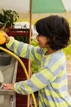 DAMES Sproet u0026 Sprout Co-ords | Co-ords^Sweatshirt Terry stripes | Citrus | Sproet & Sprout