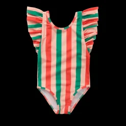 Sproet u0026 Sprout Zwemkleding | Zwemkleding^Swimsuit ruffle stripe print | Blossom | Sproet & Sprout