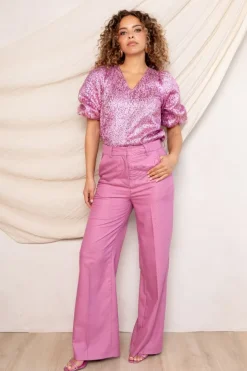 DAMES Freebird Tops^Top Boa | Pink |