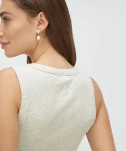 DAMES JOSH V Basics | Tops^Top Dieda | Salt melange |