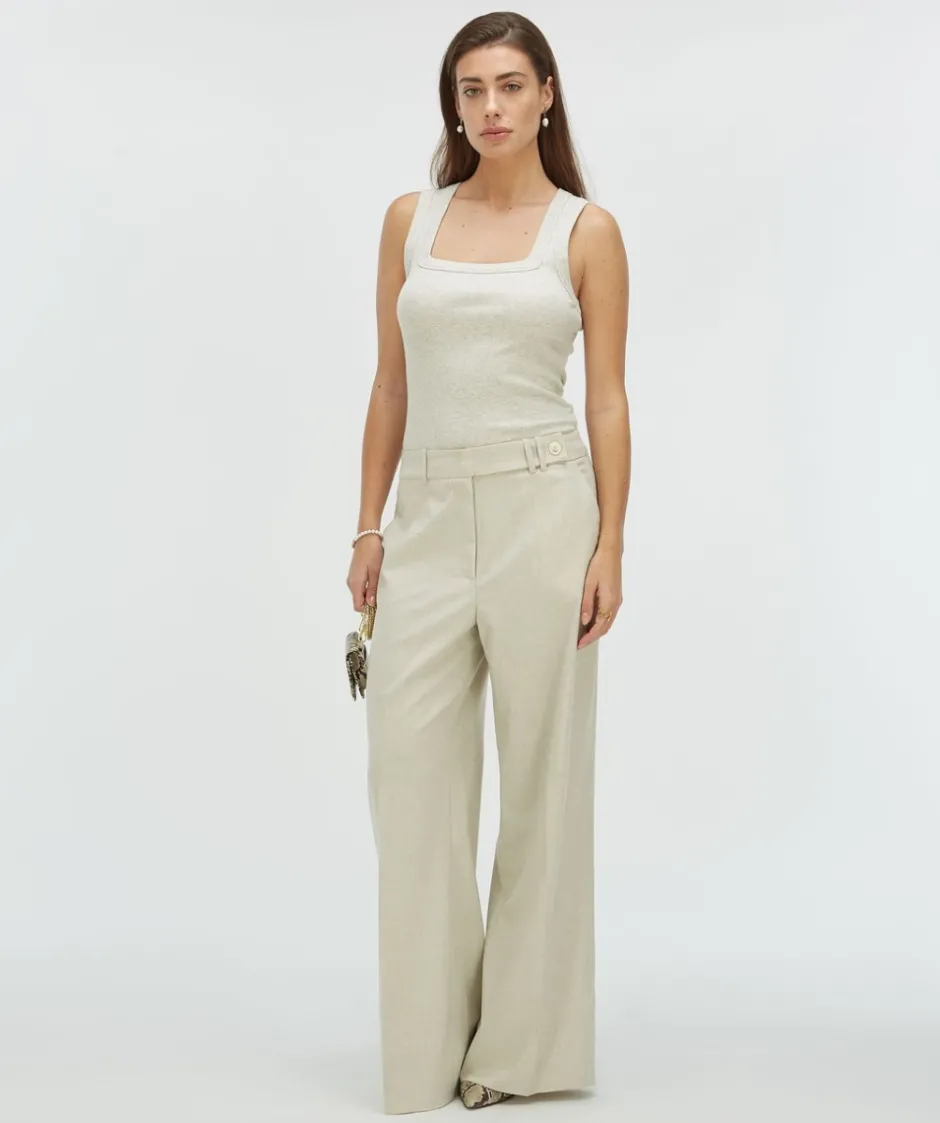 DAMES JOSH V Basics | Tops^Top Dieda | Salt melange |