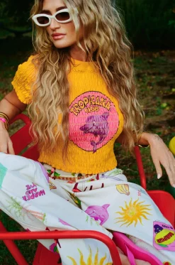 DAMES Harper u0026 Yve Tops^Top Dolphin | Fruity orange | Harper & Yve