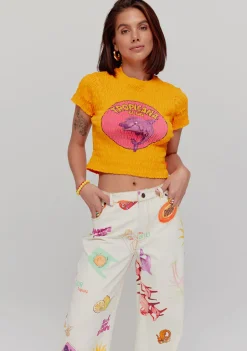 DAMES Harper u0026 Yve Tops^Top Dolphin | Fruity orange | Harper & Yve