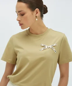 DAMES JOSH V Tops^Top Dorie bow | Green |