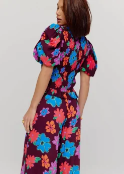 DAMES Poespas Co-ords | Tops^Top Elin | Mystic flower | Harper & Yve