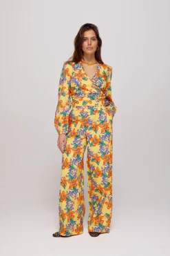 DAMES Poespas Co-ords | Blouses^Top Flora | Banana flower | Harper & Yve