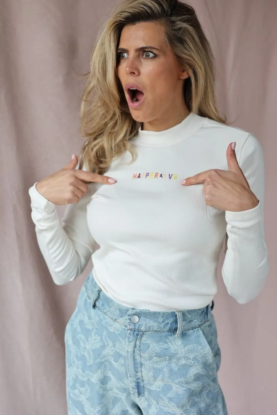 DAMES Harper u0026 Yve Basics | Tops^Top Jane | Ecru | Harper & Yve