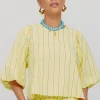 DAMES Harper u0026 Yve Tops | Tops^Top Levy | Yellow stripe | Harper & Yve