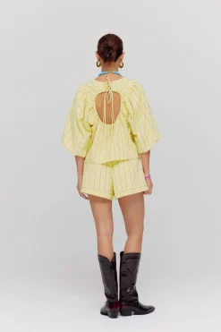 DAMES Harper u0026 Yve Tops | Tops^Top Levy | Yellow stripe | Harper & Yve
