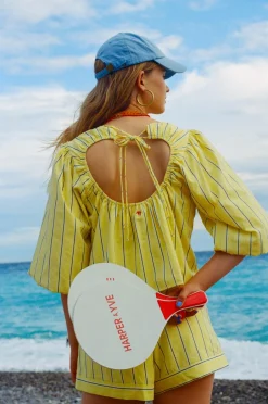 DAMES Harper u0026 Yve Tops | Tops^Top Levy | Yellow stripe | Harper & Yve