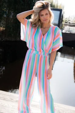 DAMES Studio Poespas Co-ords | Tops^Top Plissé | Rainbow cake |