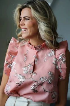 DAMES Sofie Schnoor Tops^Top Vive | Living coral |