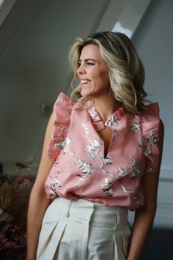 DAMES Sofie Schnoor Tops^Top Vive | Living coral |