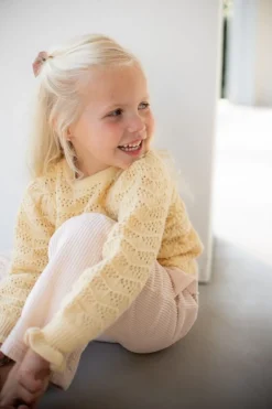 DAMES Studio Poespas Snøpskes | Snøpskes^Trui ajour marshmallow | Kids | Geel |