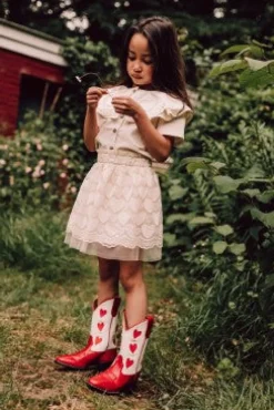 DAMES Baje Studio Rokken | Rokken^Tule skirt Alvide | Creme oat |