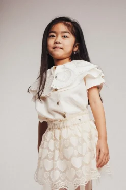 DAMES Baje Studio Rokken | Rokken^Tule skirt Alvide | Creme oat |