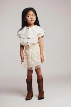 DAMES Baje Studio Rokken | Rokken^Tule skirt Alvide | Creme oat |