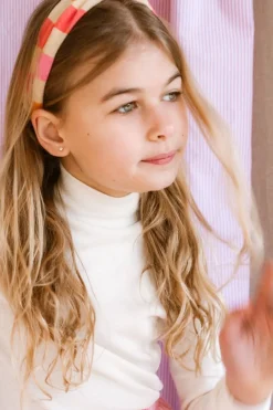 Sproet u0026 Sprout Haaraccessoires^Turband headband stripes | Nectarine | Sproet & Sprout