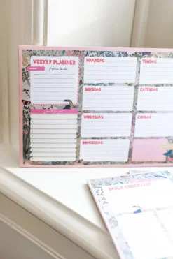 DAMES Studio Poespas Overige Accessoires | Snøpskes^Weekly planner | A4 |