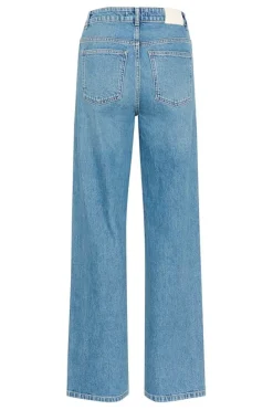 DAMES Gestuz Broeken^Wide jeans Zolina | Washed mid blue |