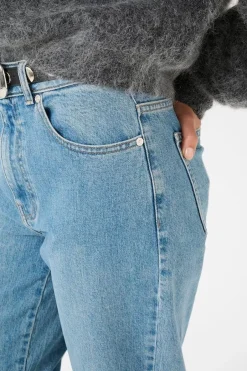 DAMES Gestuz Broeken^Wide jeans Zolina | Washed mid blue |