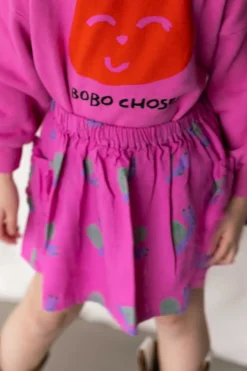 DAMES Bobo Choses Rokken | Rokken^Woven skirt Funny snail all over |