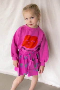 DAMES Bobo Choses Rokken | Rokken^Woven skirt Funny snail all over |