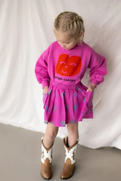 DAMES Bobo Choses Rokken | Rokken^Woven skirt Funny snail all over |