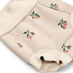 Poespas Zwemkleding | Zwemkleding^Zwemluier Valentin Printed Nappy | Peach / Sea shell | Liewood